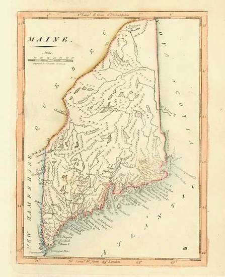 7-New England Map By 