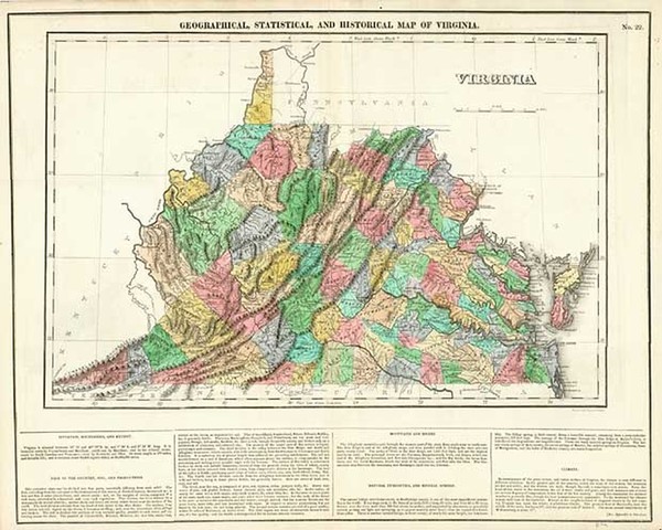 41-Mid-Atlantic and Southeast Map By Henry Charles Carey  &  Isaac Lea