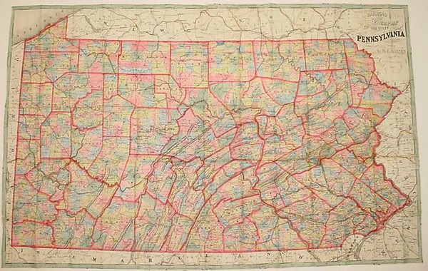 6-Mid-Atlantic Map By R.L. Barnes