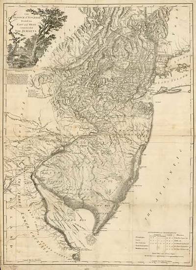 69-Mid-Atlantic Map By Julius Bien / William Faden