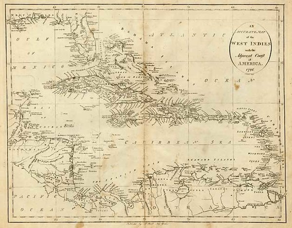 23-South, Southeast, Caribbean and Central America Map By John Reid