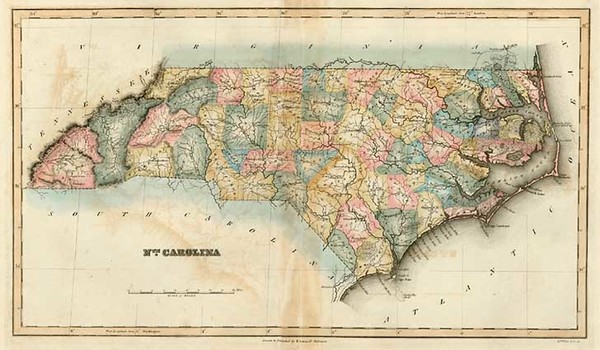 56-Southeast Map By Fielding Lucas Jr.