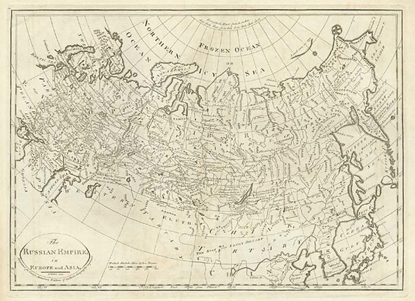 80-Europe, Russia, Asia, Central Asia & Caucasus and Russia in Asia Map By 