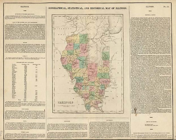 26-Midwest Map By Henry Charles Carey  &  Isaac Lea