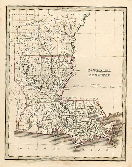 74-South Map By Thomas Gamaliel Bradford