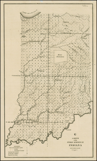 75-Midwest Map By U.S. State Surveys / Smith & McClellan