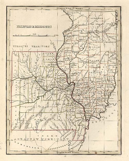 99-Midwest and Plains Map By Thomas Gamaliel Bradford