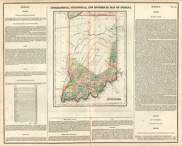 17-Midwest Map By Henry Charles Carey  &  Isaac Lea