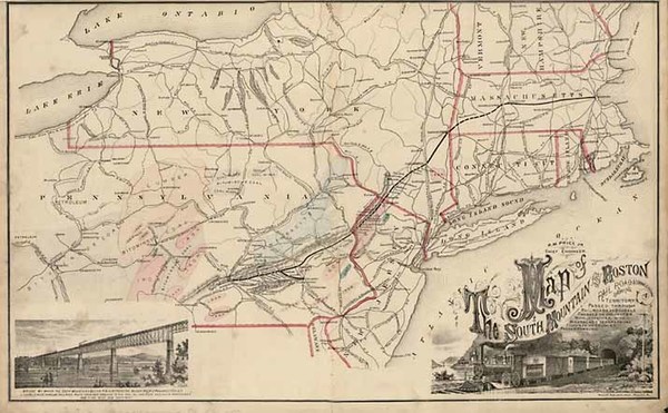 2-New England and Mid-Atlantic Map By Reading Publishing House