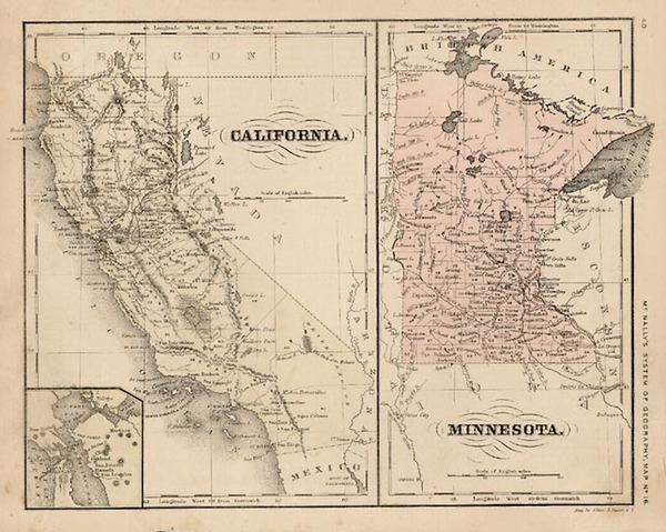 10-Midwest and California Map By Oliver J. Stuart