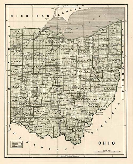 100-Midwest Map By Sidney Morse  &  Samuel Breese