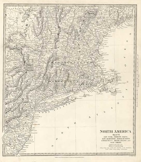 28-New England and Mid-Atlantic Map By SDUK