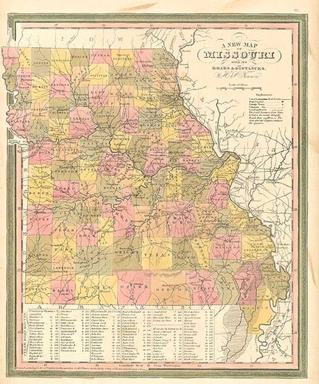 46-Midwest and Plains Map By Henry Schenk Tanner