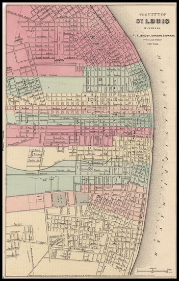 14-Midwest Map By Joseph Hutchins Colton