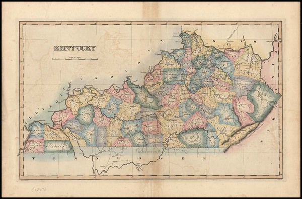 64-South Map By Fielding Lucas Jr.