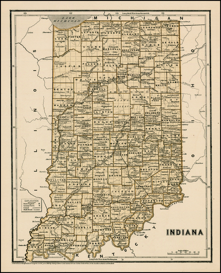 40-Midwest Map By Sidney Morse  &  Samuel Breese