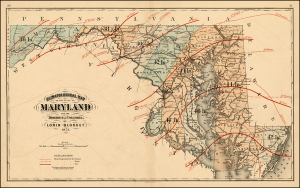 77-Mid-Atlantic Map By Walling & Gray