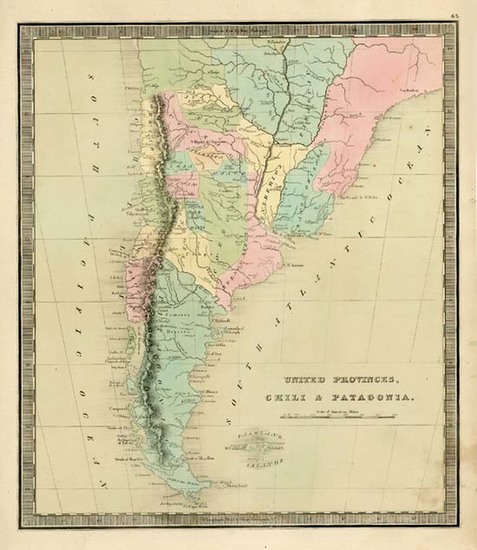 100-South America Map By Jeremiah Greenleaf