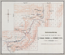 Rocky Mountains and Colorado Map By Anonymous