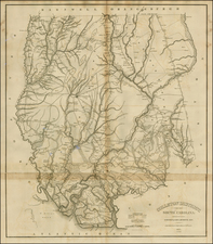 Southeast Map By Robert Mills