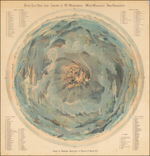 New England Map By Boston & Maine R.R.