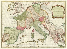 Europe, Europe and Mediterranean Map By John Blair