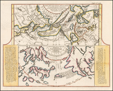 Polar Maps, Alaska, Japan, Pacific and Russia in Asia Map By Denis Diderot / Didier Robert de Vaugondy