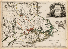 Scandinavia Map By Nicolas Sanson