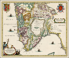 Scandinavia Map By Johannes Blaeu