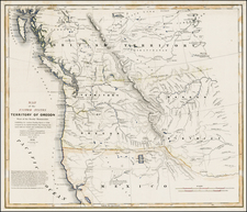 Rocky Mountains Map By Washington Hood