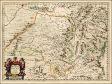 Europe and Spain Map By Willem Janszoon Blaeu