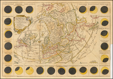 World, World, Atlantic Ocean, Europe, Europe and Celestial Maps Map By Thomas Jefferys