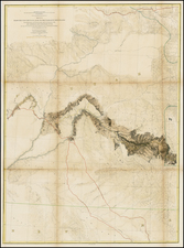 Rocky Mountains Map By U.S. Pacific RR Survey