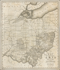 Midwest Map By Caleb Atwater