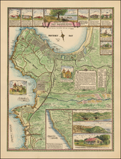 Pictorial Maps and California Map By Jos. Smith
