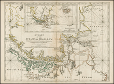 Polar Maps and South America Map By Robert Sayer  &  John Bennett