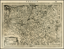 Poland and Baltic Countries Map By Johannes Cloppenburg