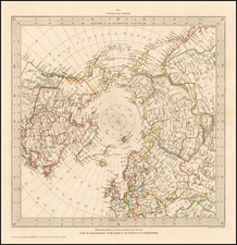 Northern Hemisphere, Polar Maps and Alaska Map By SDUK