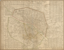 France Map By Guillaume De L'Isle