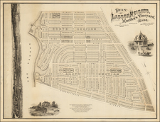 Massachusetts Map By J.H. Bufford's Lith.