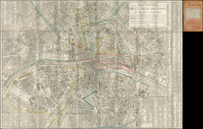 France and Paris and Île-de-France Map By Jacques Esnauts