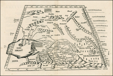 Central Asia & Caucasus and Middle East Map By Lorenz Fries