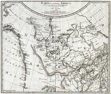 Midwest, Alaska and Canada Map By Daniel Friedrich Sotzmann