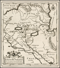 Central Asia & Caucasus Map By P Starckman