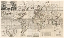 World and World Map By Herman Moll