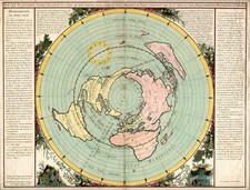 World, World and Northern Hemisphere Map By Jean Le Raye