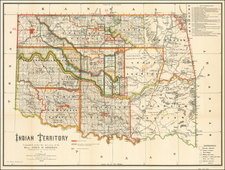 Plains Map By C.A. Maxwell  &  John Olberg