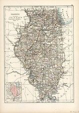 Midwest Map By Adam & Charles Black