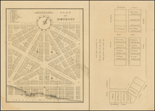 Plan of Detroit By J.O. Lewis / Philu E. Judd