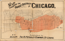 Midwest Map By R.P. Studley Company